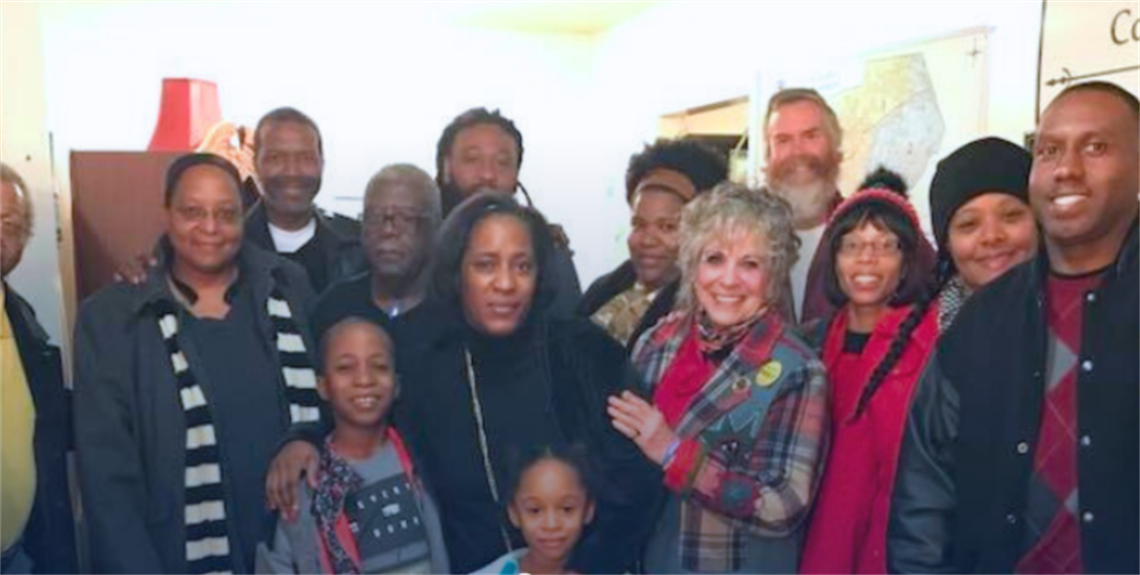 Group of people at Douglasville Police Department Community Enrichment Meeting